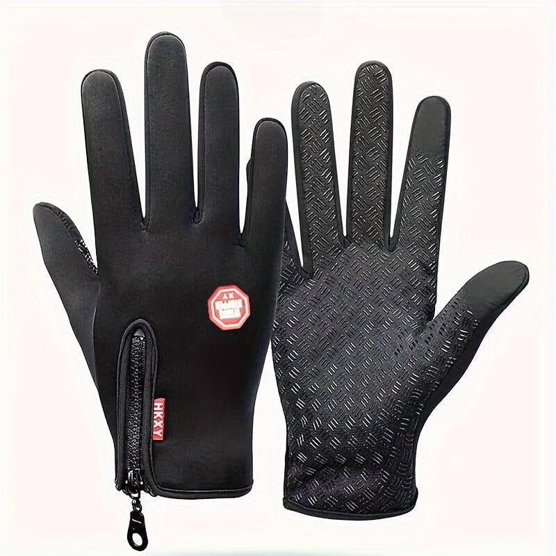 Water-Resistant Winter Gloves Insulated Gloves for Men and Women Suitable for Outdoor Work, Fishing, and Sports